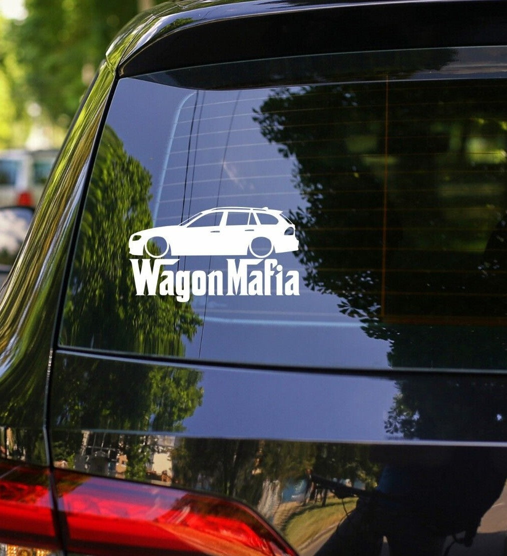 Lowered Station WAGON MAFIA Decal Sticker for BMW E91 Touring 3-Series